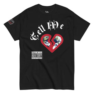 "TELL ME" cover art tee B